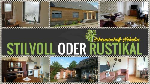 Apartamento Scheunenhof Nebelin