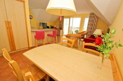 Apartamento Ferienpark Neddesitz Fewo 48 Balkon