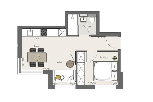 Modern Apartment Near Downtown