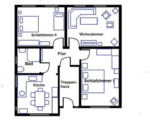 Apartamento Historische Schule "ferienwohnung Pauline" I&ii