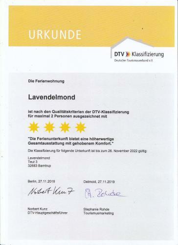 Apartamento Lavendelmond Ferien