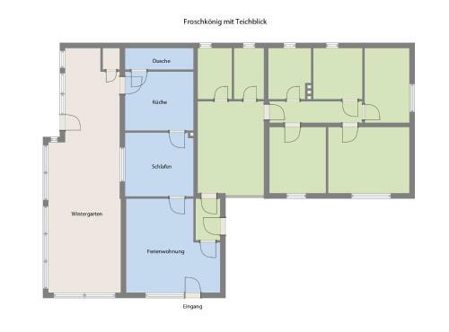 Apartamento Froschk�nig Mit Teichblick