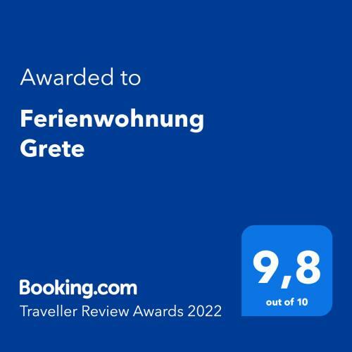 Apartamento Ferienwohnung Grete