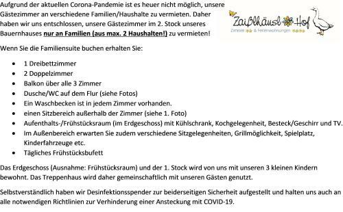Agroturismo Zai�lh�usl Hof G�stezimmer