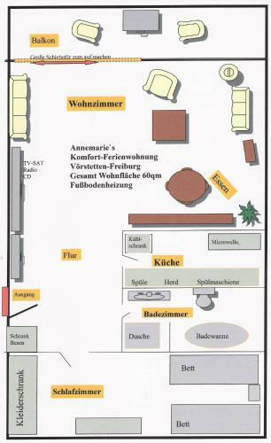 Apartamento Annes Ferienwohnung Freiburg