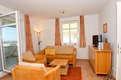 Apartamento Hafenh�user Wiek Fewo 03 Balkon, Meerblick