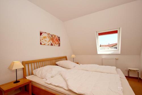 Apartamento Hafenh�user Wiek Fewo 01 Balkon, Meerblick