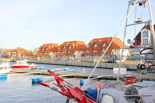 Apartamento Hafenh�user Wiek Fewo 09 Balkon, Meerblick