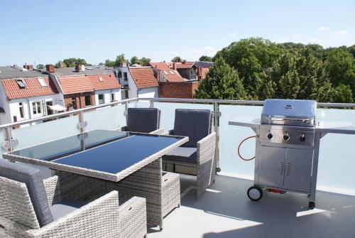 Apartamento Steilk�ste Mit Dachterrasse & Parkplatz - Abc220