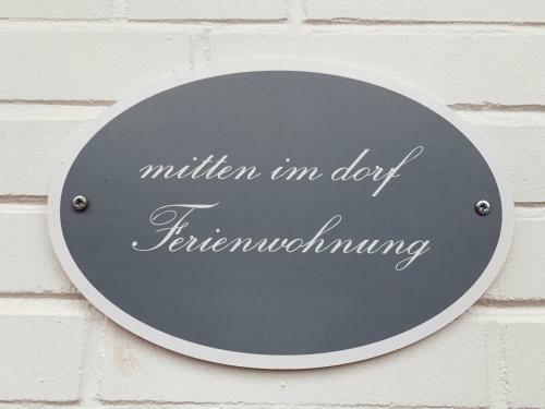 Apartamento Mitten Im Dorf