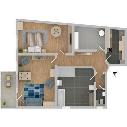Apartamento Ferienwohnung Bernhardt
