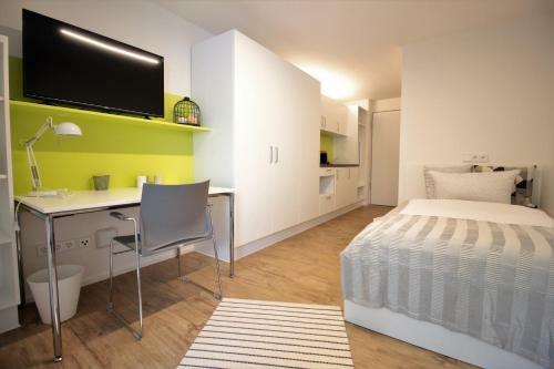 Apartamento Excellent Studio - Balcony, Netflix, Uni Hospital