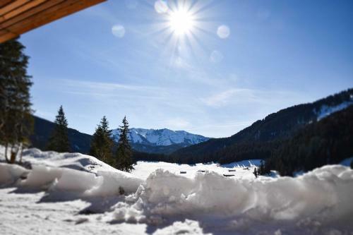 Apartamento Spitzing Lodge Ferienwohnungen