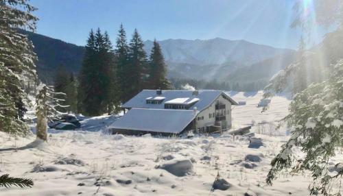Apartamento Spitzing Lodge Ferienwohnungen