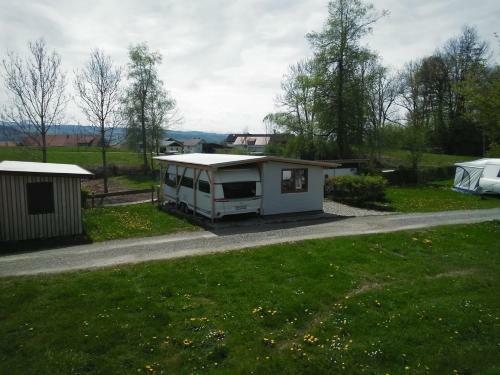 Apartamento Luxus Wohnwagen Alpenblick
