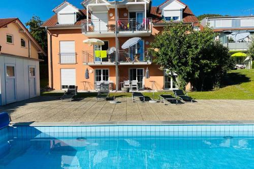 Apartamento Das Schneckenhaus - Ferienwohnung Mit Pool & Seeblick