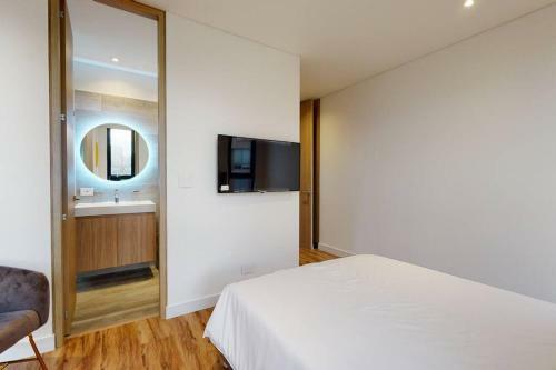 Apartamento De Dos Habitaciones Con Balcon