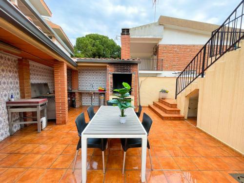 Casa Familia, Playa, 9 Pers, Piscina, Barbacoa