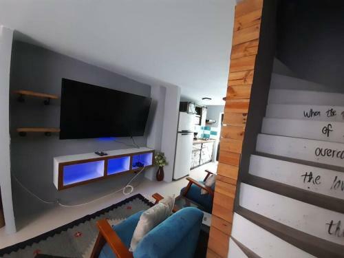 Apartamento Hermosa Casa Estilo Rustico . Rustic Style House