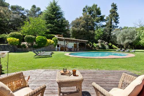 Casa Can Burjats Con Piscina Y Chimenea