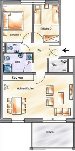 Apartamento Appartement Am Postwiesen