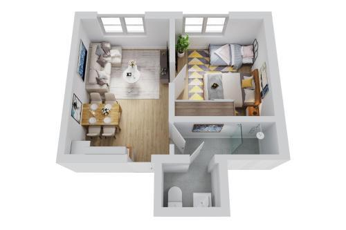 Apartamento Smart Resorts Haus Azur Ferienwohnung 804
