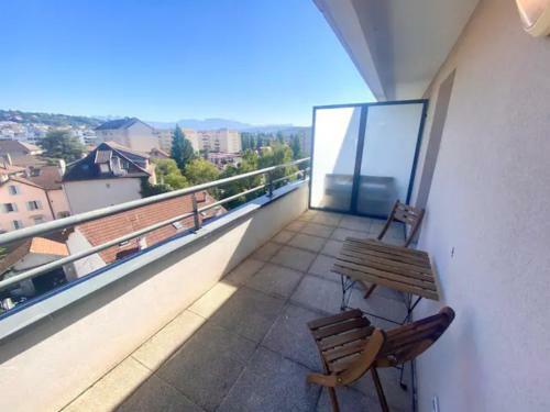 Apartamento Sobnb Tournelle - Studio Au Centre D'annemasse Avec Parking