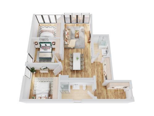 Apartamento Smart Resorts Haus Brilliant Ferienwohnung 602