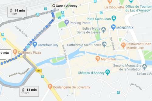 Apartamento Le Nid de La Piraz - Parking, Balcon & Netflix !