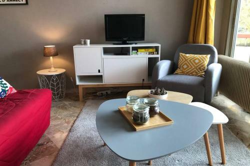 Apartamento Chez Jacques - Terrasse Avec Vue Lac Et Montagne