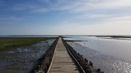 Wohnmobilstellplatz Hemenswarft An Der Nordsee - Meerblick