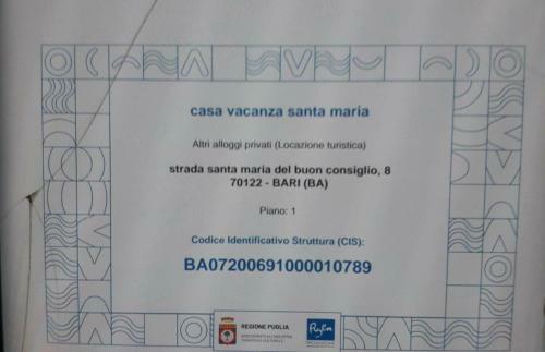 Casa Vacanze Santa Maria