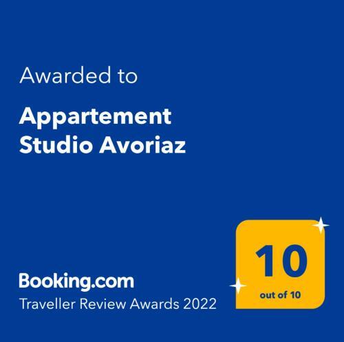 Apartamento Appartement Studio Avoriaz
