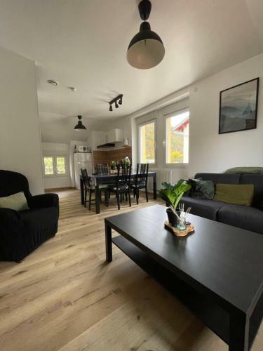 Apartamento Appart Chaleureux de 65m2 Vue Montagne, Rivi�re
