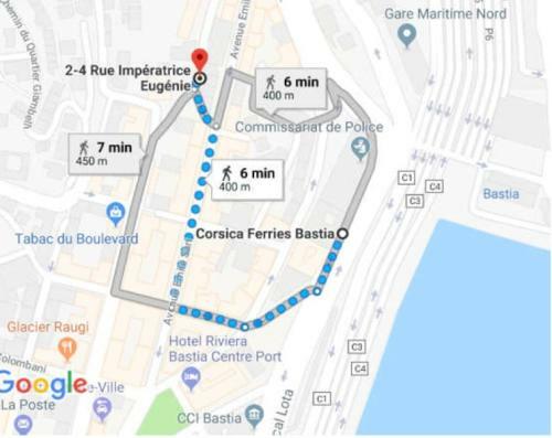 Apartamento Charmant Studio Climatis� � 300m Du Port. Refait � Neuf.