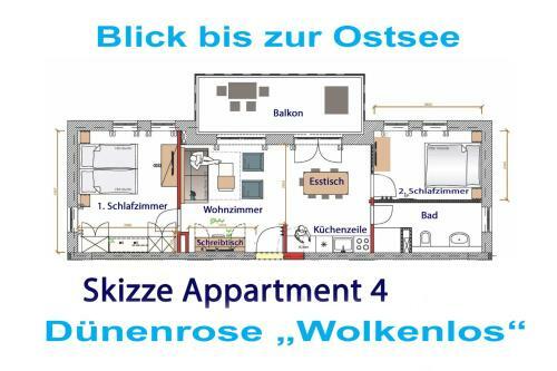 Apartamento D�nenrose 4 Wolkenlos