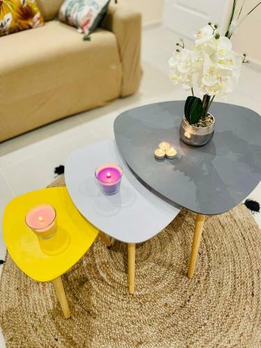 Apartamento La Saveur Tropicale-proche Centre Ville-a�roport