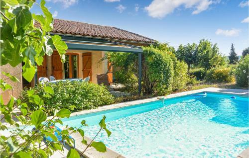 Awesome Home In Berlou With 2 Bedrooms