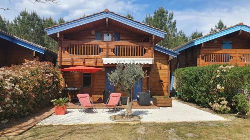 Chalet Proche Plage De Mimizan - Complexe Avec Piscine Et Baln�o