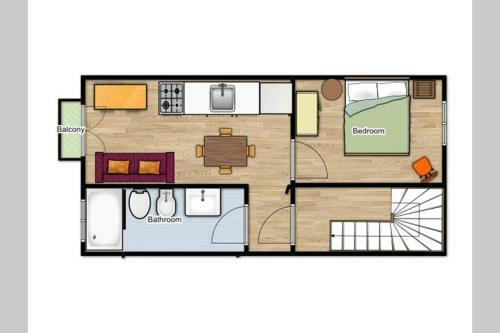 Apartamento Stylish One Bedroom Flat