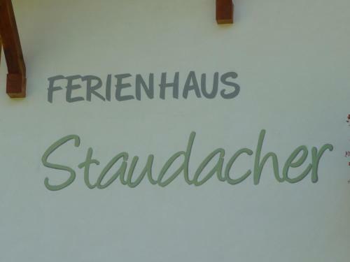 Apartamento Ferienhaus Staudacher