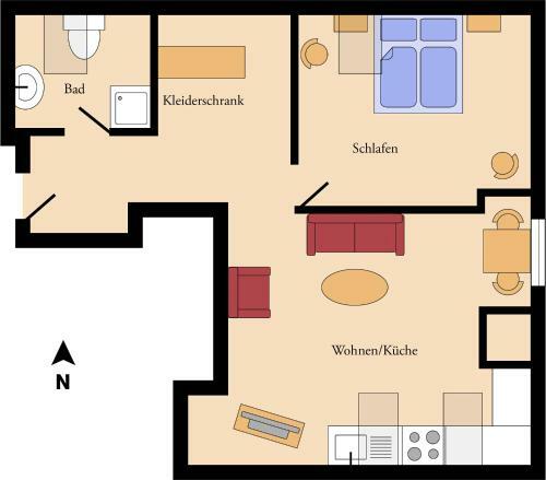 Apartamento Ferienhof Nina Weilandt