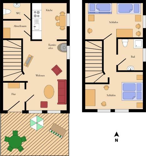 Apartamento Ferienhof Nina Weilandt
