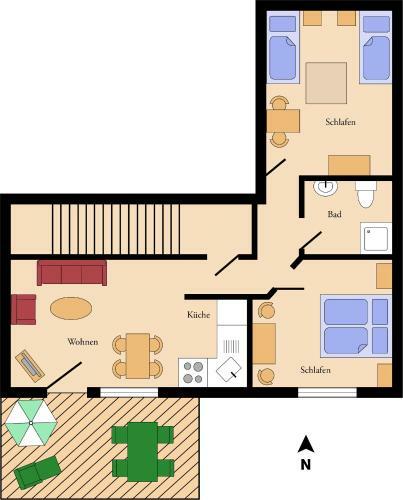 Apartamento Ferienhof Nina Weilandt