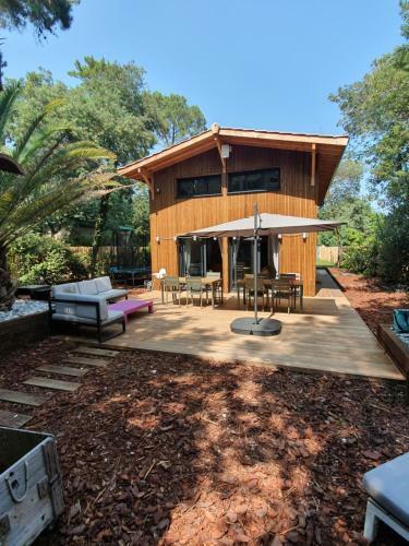 New Fully Equipped Modern Villa In Biscarrosse Lac