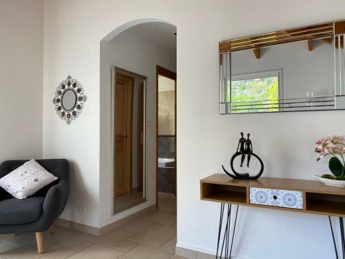 Villa 8 Personnes, Piscine Chauff�e