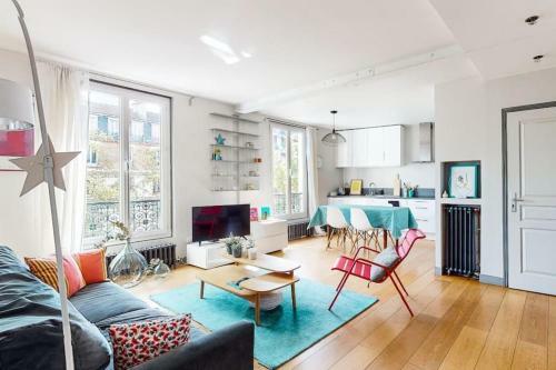 Apartamento Guestready - Modern And Spacious 3br Duplex In Boulogne-billancourt