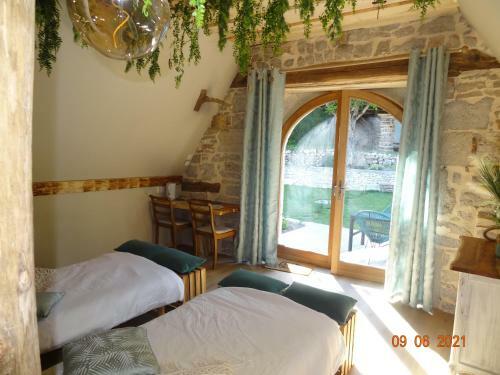 Bed & Breakfast Celezen Chambre Vegetallisee