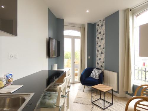 Apartamento Charmant Studio, Terrasse Privative [moulin Blanc]