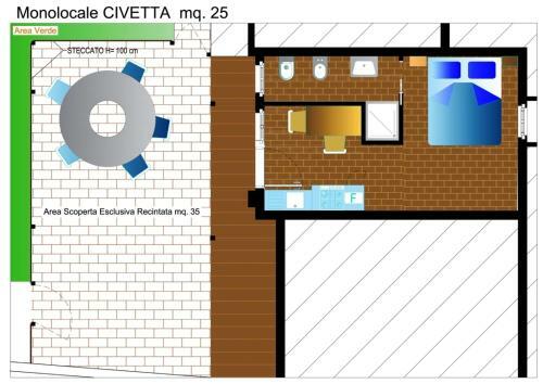 Apartamento Agriturismo Casale Civetta